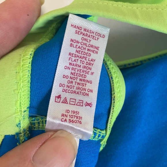 Justice Girls size 8 2 piece Bathing Suit - Picture 7 of 10